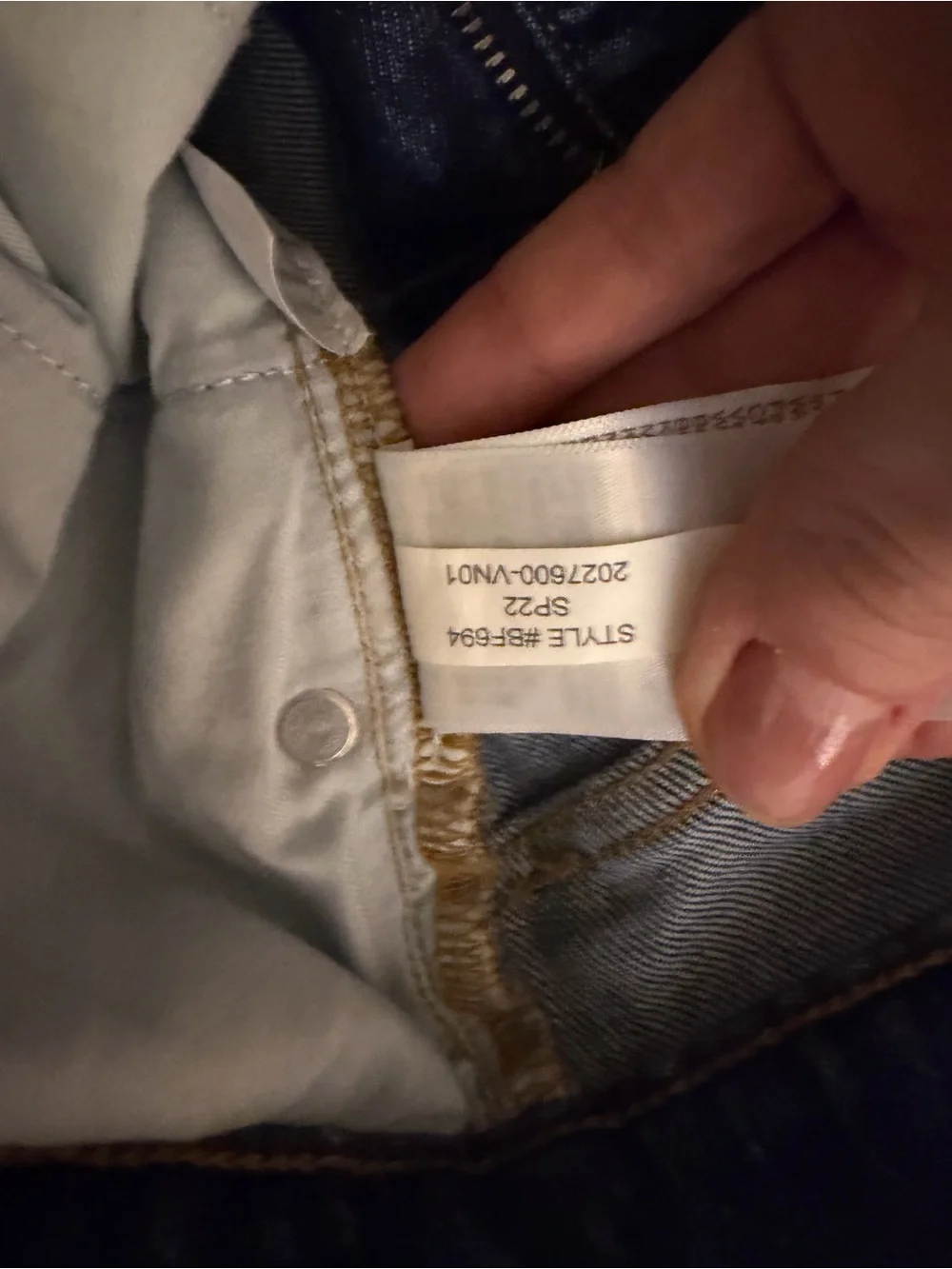Classic Straight J Crew Ankle Jeans in Blue Denim